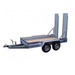 Remorque porte-engins Lider 33850 - 2 essieux - 4.80 x 2.05 m - PTAC 2500/2000 kg