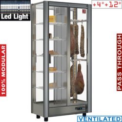 Vitrine réfrigérée charcuterie modulable 530 l positif - VSA-1-R2