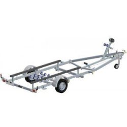 P bateau 1600 kg ptc - cu 1060 kg - 1 essieu -  fast patins