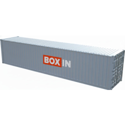 Conteneur maritime 40 pieds open top - Longueur 12m - Surface 66m3 -  idéale pour les équipements industriels, les matériaux lourds ou les objets hors gabarit