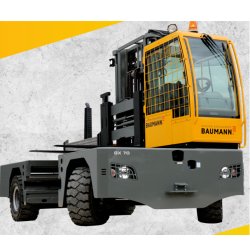 Chariot latéral diesel Baumann série GX - 5000 kg - système de rétractation du mât - robuste et fiable