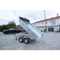 Remorque benne - vsn - btp 3500 acier tandem