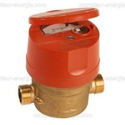 Compteur d'eau volumétrique Itron Aquadis+ TD8 - Eau chaude 90°C - DN15 - Émetteur d'impulsions compatible
