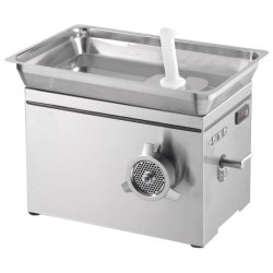 Hachoir à viande réfrigéré, trou ø 100 mm, 650 kg/h 633x495x450 mm - VIRTUS - 0615402310970