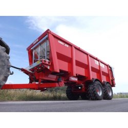 Remorque agricole à fond poussant-mouvant COBALT 210 - Thievin - PTAC 29T - 29,7 m³