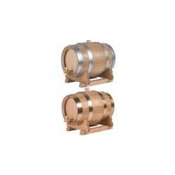F05gc petit fût chêne 5l - tonneaux en bois - allary - diamètre bouge : 22 cm