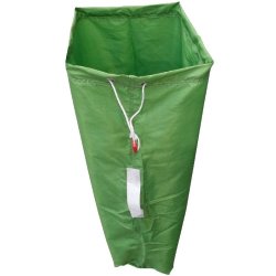 40 Sacs fond plat 90 litres lavables et réutilisables en polyester 130gr/m2 - SFPLPEHRBL-DN01
