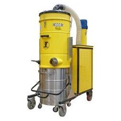 Aspirateur industriel triphasé TS1000 - 7.5 kW - ATEX Zone 21 - Disponible en location et en vente - Référence : TS1000Z21