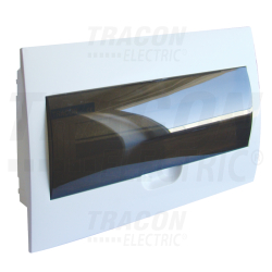 Boîte de distribution encastrée - Cache fumée - Rail N-PE 1×18 modules - IP40 - Dimensions 240×380×70mm