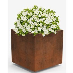 Jardinière Olea UM1220 - en tôle d’acier Corten, durable et sans entretien