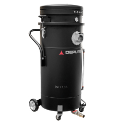 Aspirateur industriel monophasé à trois moteurs by-pass DEPURECO WD 133 - Référence : PERIE-A1570 - disponible en location et en vente
