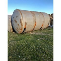 Cuve pétrolière d'occasion SP 40 000L - Réf : W04002001005 - Dabert-Citernes - Diamètre 3m, Longueur 6,28m, Poids 4T100