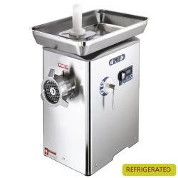 Hachoir à viande professionnel n°32 réfrigéré en monobloc inox - Modèle TB32/ICE - Productivité 650 kg/h