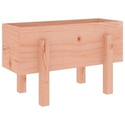 Helloshop26 - Jardinière bac lit surélevé plantes fleurs terrasse jardin 62 x 30 x 38 cm bois massif douglas marron 02_0037745 - marron Bois massif