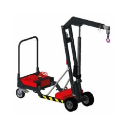 Potence mobile électrique tout terrain