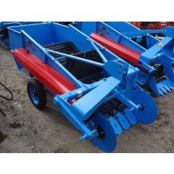 Arracheuse de pommes de terre Krukowiak aligneuse 1 rang eco 70 - Occasion - Tapis à barreaux gainés caoutchouc 70cm