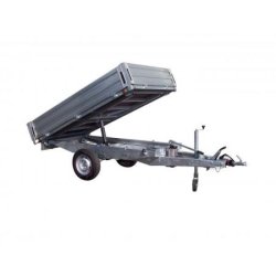 Benne 32570 - Remorque pour véhicule léger - PTAC 750/1000 kg - Dimensions 256x148x35 cm