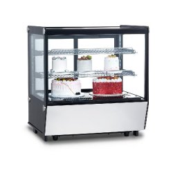 Gasfrit - Professional Vitrine réfrigérée de comptoir pour pâtisseries 887 x 563 x 686 mm - ftw-160z