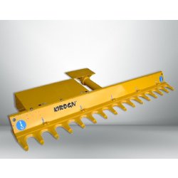Secateur taille-haie hydraulique - kirogn - longueur de coupe 225 cm - débit hydraulique 50 à 110 l/min