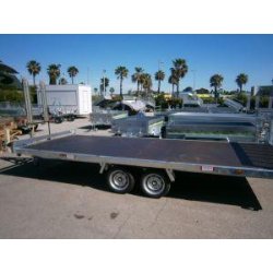 Plateau nu 406x215 cm - 3500 kg PTAC - 2 essieux - Lider