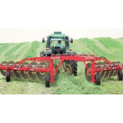 Andaineur 14 soleils - 8,50 m - toutes options - TONUTTI - système hydraulique AUTO-DIRECTIONNEL