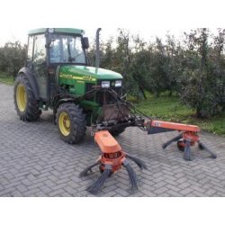 Andaineurs doubles frontaux et arrières SPDA/SPDF - largeur réglable jusqu'à 400 cm - balais élastiques et résistants