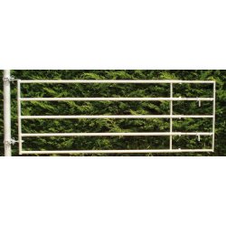 Barrières d’herbage télescopiques 5 tubes - CK-Industries - robustes pour bovins, longueurs 1 à 6 m