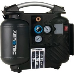 Compresseur sans huile Aerotec Airliner 5 - 200 l/min, 10 bar, 1,1 kW, 230 V, 5 l - Compact et pratique