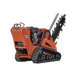 Trancheuse de sol Ditch Witch C16X - Tractée à conducteur piéton avec chenilles CX