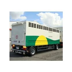 Bfx1nxr - Camion bétaillère fixe - Carrosserie Guitton - 1 niveau - Aluminium, vérins hydrauliques, options multiples