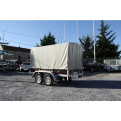 Remorque utilitaire sans frein économique multi-usages pour tous transports - Erdé Expert LC 252 bois - fabrication française soignée