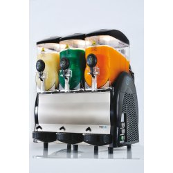 Machines à granita professionnelles - 3 cuves - Spin3 Fast Freeze / GBG - 1,2 kW - 70 kg