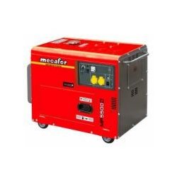Mf 5500 d groupe électrogène - mecafer - autonomie de 7h30