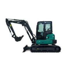 Mini-pelle 60V4 - Année 2017 - Moteur Kubota V2403-DI - Poids 5575 kg - Profondeur de creusage 4040 mm
