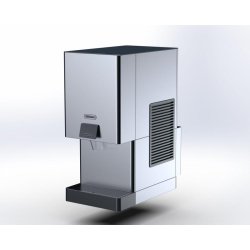 Distributeur automatique de glace nuggets production 100kg/24h réserve 5kg condenseur air Brema