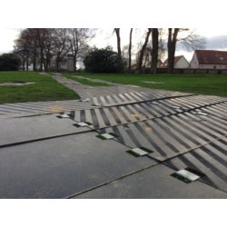 Location plaque de roulage PROTEX - protection et sécurité maximales pour travaux sur sols fragiles