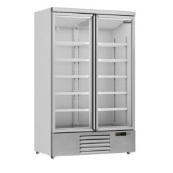 Vitrine réfrigérée 2 portes en verre JDE-1000R - 1000 L - COMBISTEEL-7455.2200
