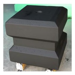 Bloc béton anti-intrusion - Bloc de lestage BLOCLEST 600 - 450kg - 600x600x600mm