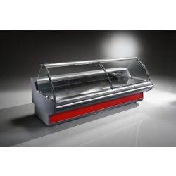 Vitrine réfrigérée professionnelle - Emotion Plus pour boucherie, charcuterie et sandwichs avec options modulaires