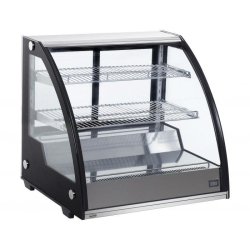 Vitrine réfrigérée vitrée positive courbe 130L Combisteel