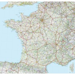 Carte de france grandes routes michelin edition 2023