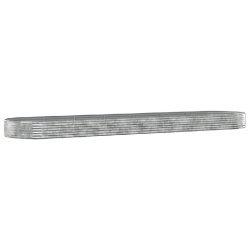 Helloshop26 - Jardinière bac lit surélevé plantes fleurs terrasse jardin de jardin acier enduit de poudre anthracite 02_0039472 - acier 3000218528096