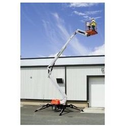 Nacelle sur remorque articulée snorkel tl49/e