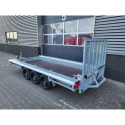 TM 4m x 1m50 porte engin 3 x essieux 1800 kg