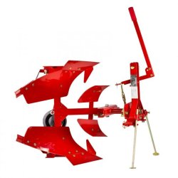 Charrue brabant réversible ddf 1 pour tracteur attelage 3 points cat 1