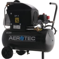 Compresseur Aerotec 220-24 - 210 l/min - 8 bar - 1,5 kW - 230 V - 50 Hz - 24 l - AEROTEC