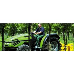 Tracteur fruitier Agrolux F 50-60-70-80 - Moteur Deutz 914 - Largeur 1,40 m à 2,00 m