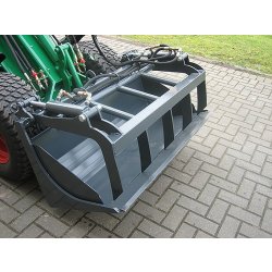 Godet à décombres avec grappin - Knikmops Rollmops - Flexible pour matériaux en vrac
