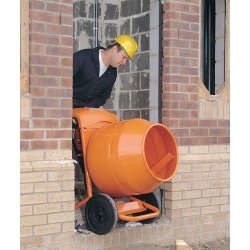 Bétonnière Minimix 150L électrique 230V - Durabilité, légèreté et performance