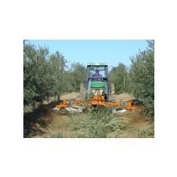 Andaineur BV15 Elite Oil - machine spéciale pour plantations d'olives super intensives - largeur de travail 4,46 m